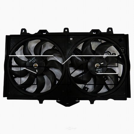 TYC 623300 Dual Radiator And Condenser Fan Assembly 623300